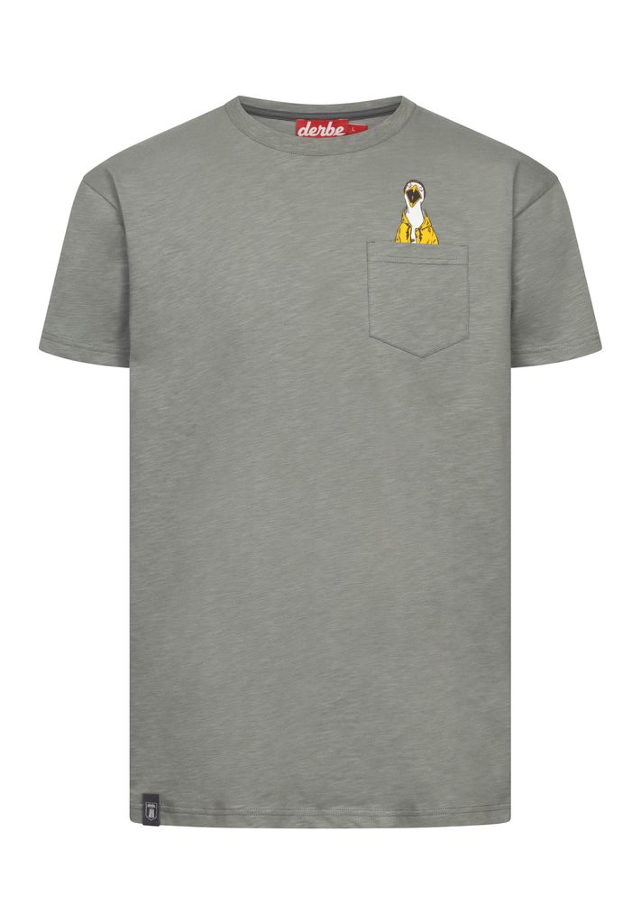 DERBE HAMBURG M-04-TSFL-SCHREIMÖWE_POCKET Herren T-Shirt
