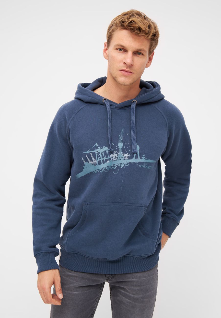 DERBE HAMBURG M-06-HD-HAFENSCHIFFER Herren Kapuzenpullover