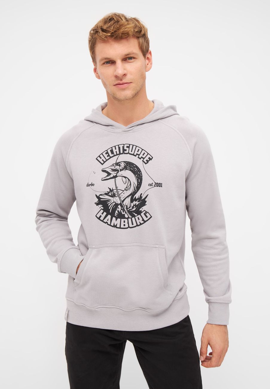DERBE HAMBURG M-06-HD-HECHTSUPPE Herren Kapuzenpullover