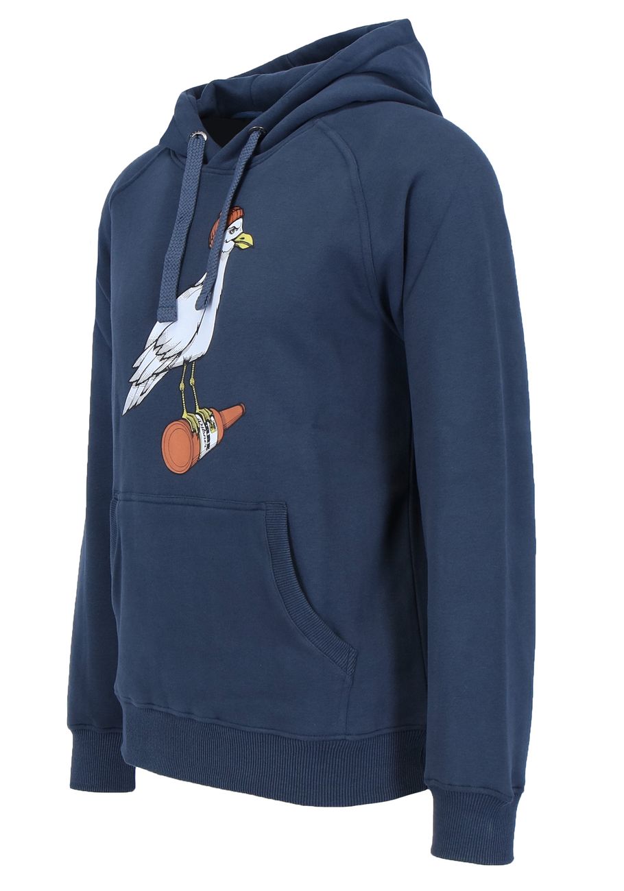 DERBE HAMBURG M-06-HD-STURMMÖWE Herren Kapuzenpullover