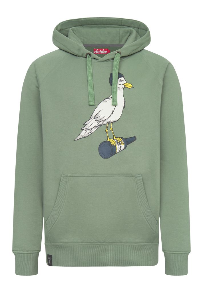 DERBE HAMBURG M-06-HD-STURMMÖWE Herren Kapuzenpullover