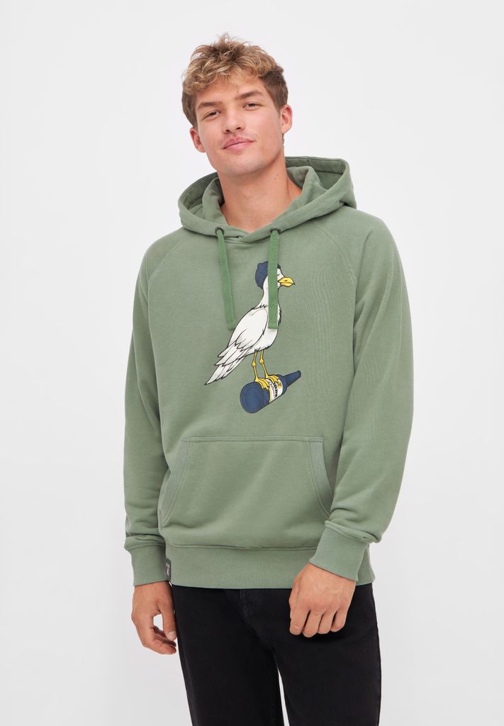 DERBE HAMBURG M-06-HD-STURMMÖWE Herren Kapuzenpullover