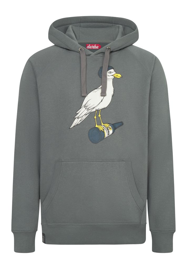 DERBE HAMBURG M-06-HD-STURMMÖWE Herren Kapuzenpullover
