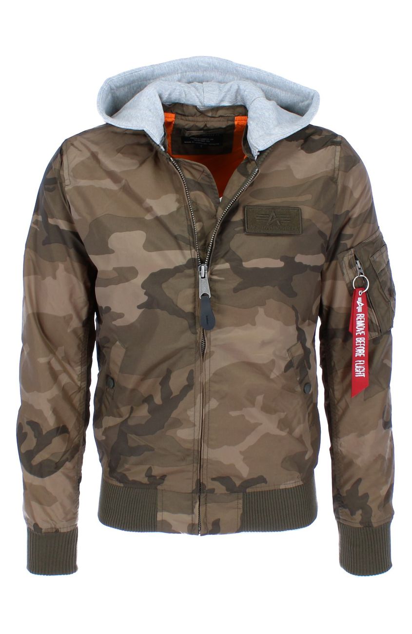 ALPHA INDUSTRIES - MA-1 TT Hood Bomberjacke mit Kapuze