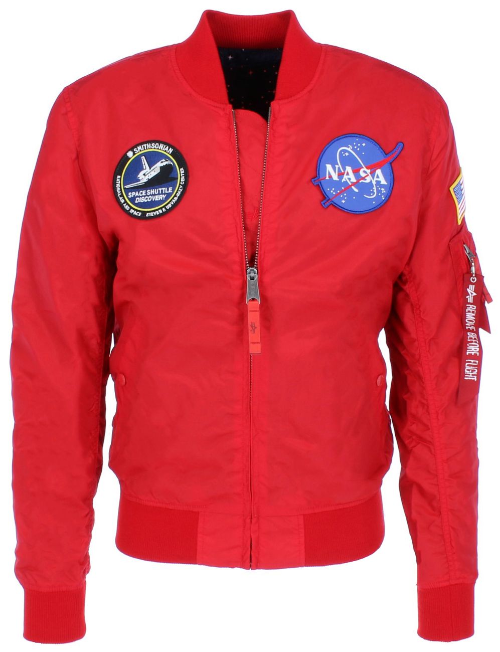 Alpha Industries Herren Bomberjacke MA-1 TT NASA Reversible II