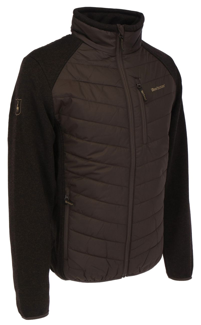 DEERHUNTER MOOR Herren Wattierte Jacke mit Strick