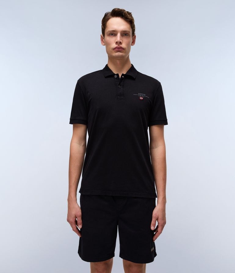 NAPAPIJRI ELBAS JERSEY KURZARM POLOSHIRT Herren