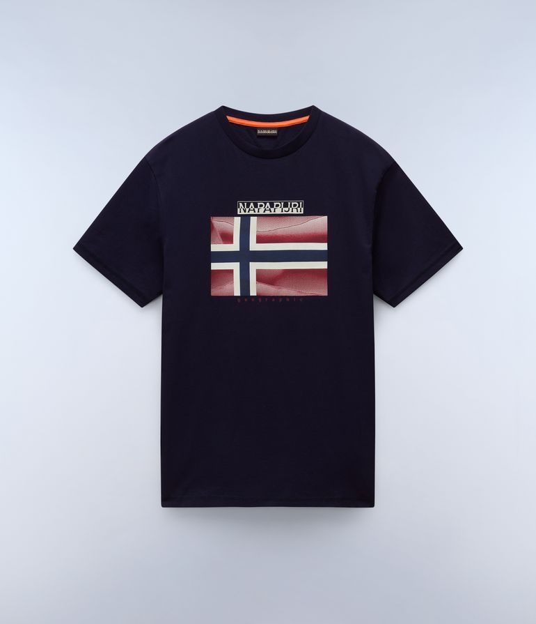NAPAPIJRI S-LARI SS Herren Logo T-Shirt