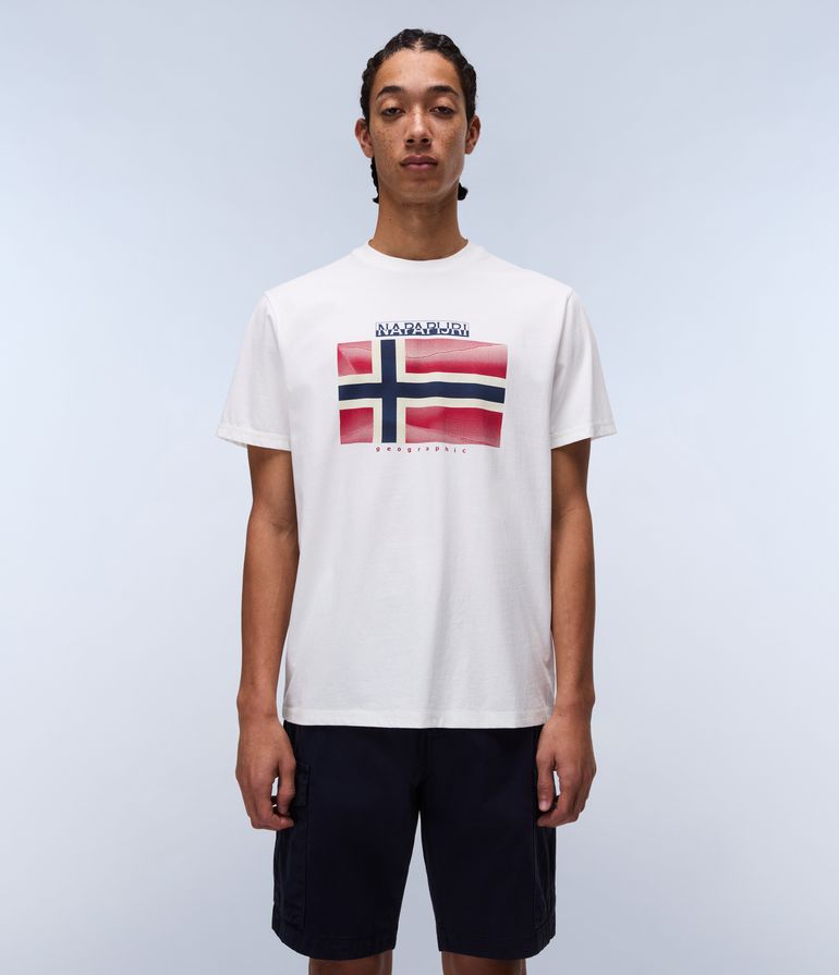 NAPAPIJRI S-LARI SS Herren Logo T-Shirt