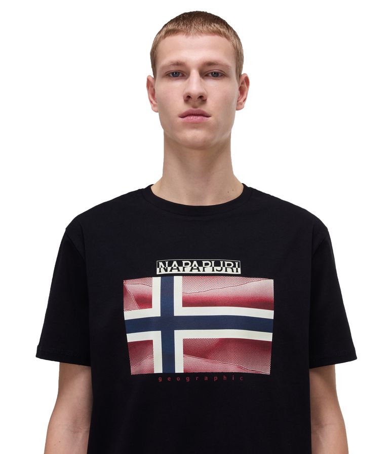 NAPAPIJRI S-LARI SS Herren Logo T-Shirt