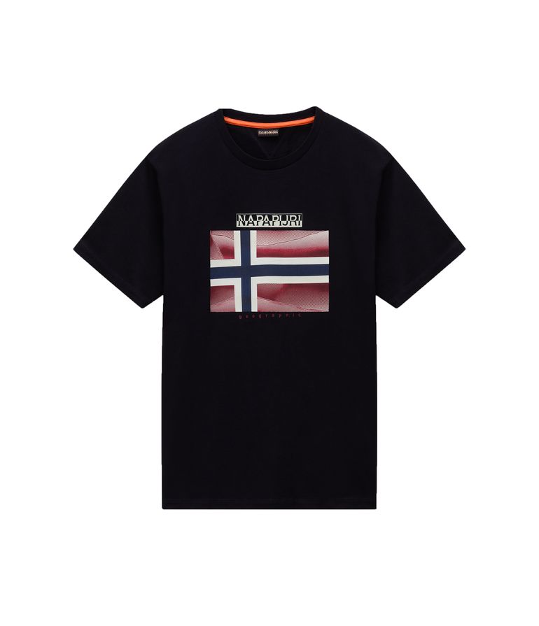 NAPAPIJRI S-LARI SS Herren Logo T-Shirt
