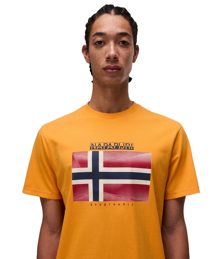 NAPAPIJRI S-LARI SS Herren Logo T-Shirt