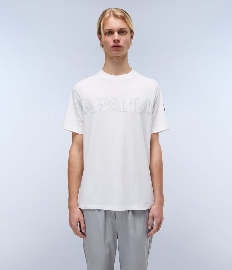 NAPAPIJRI S-AMBRA LOGO T-SHIRT Herren T-Shirt