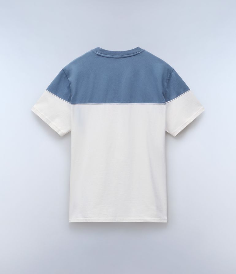 NAPAPIJRI S-SATURNIA SS Herren Colorblock T-Shirt