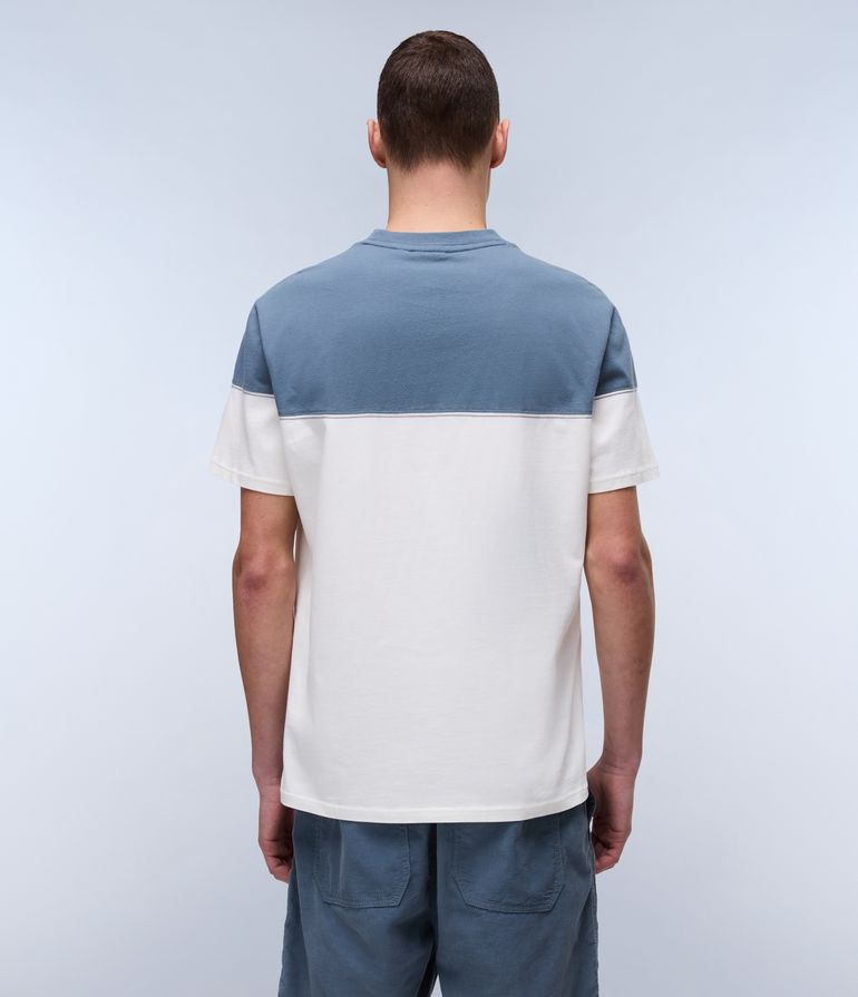 NAPAPIJRI S-SATURNIA SS Herren Colorblock T-Shirt