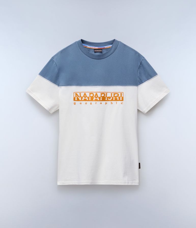 NAPAPIJRI S-SATURNIA SS Herren Colorblock T-Shirt