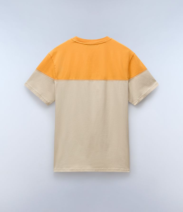 NAPAPIJRI S-SATURNIA SS Herren Colorblock T-Shirt