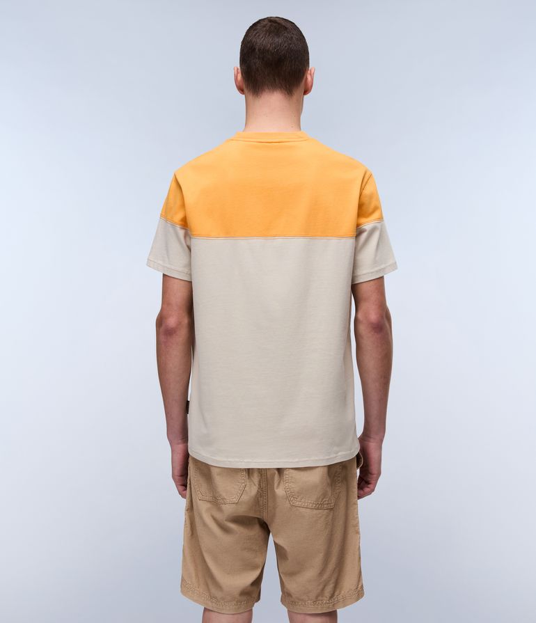 NAPAPIJRI S-SATURNIA SS Herren Colorblock T-Shirt