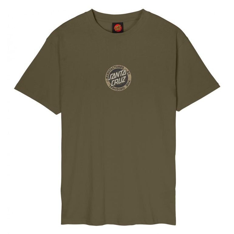 SANTA CRUZ CARVED MFG FRONT T-SHIRT Herren