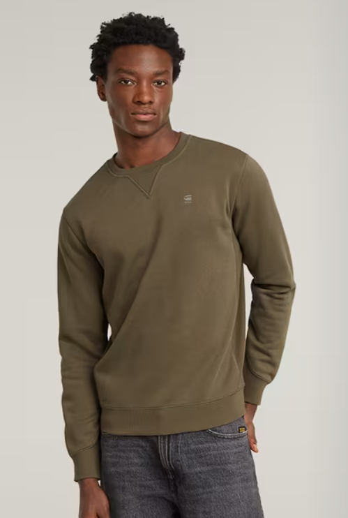 G-STAR RAW DENIM PREMIUM CORE R SW L/S Herren Sweatshirt