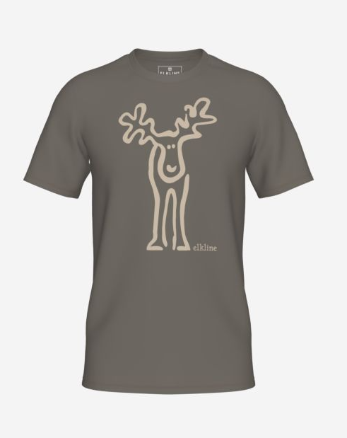 ELKLINE RUDOLF Retro Elch Herren T-Shirt