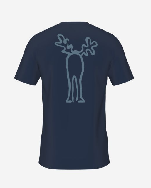 ELKLINE RUDOLF Retro Elch Herren T-Shirt