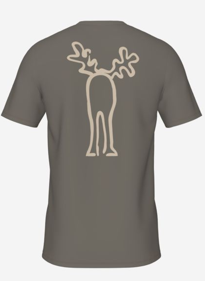 ELKLINE RUDOLF Retro Elch Herren T-Shirt
