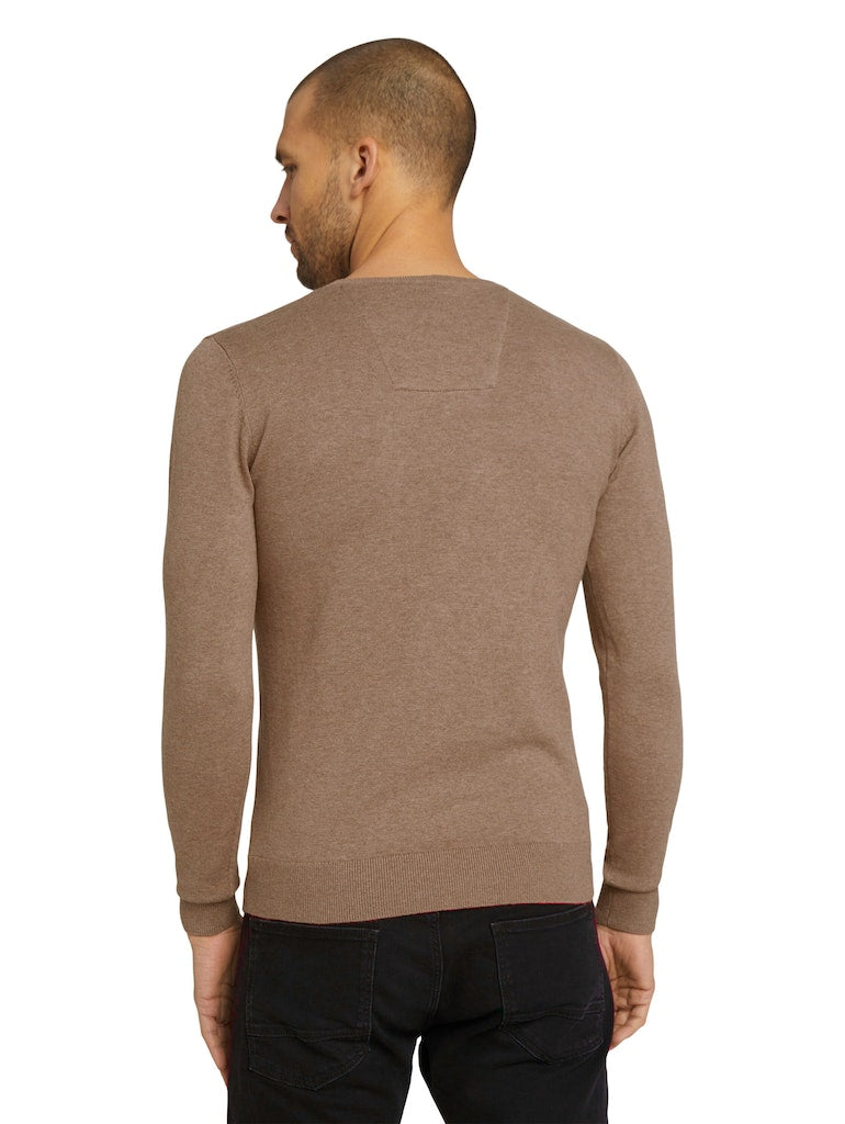 Tom Tailor Basic V-Neck Herren Pullover
