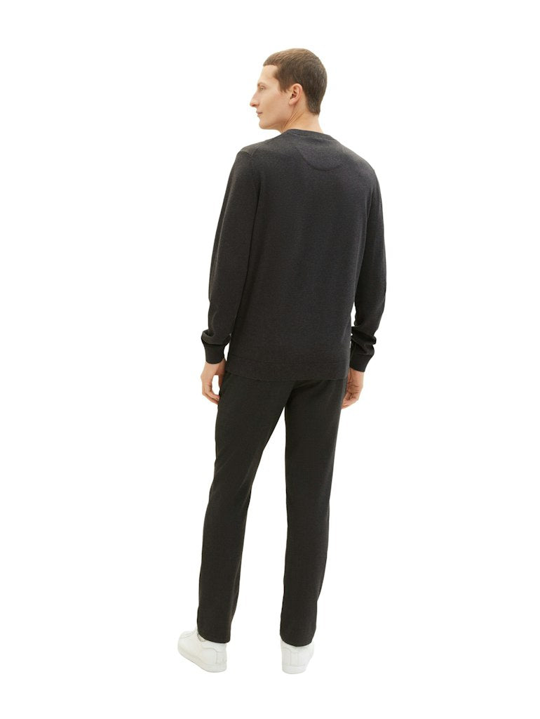 TOM TAILOR BASIC CREWNECK KNIT Herren Pullover