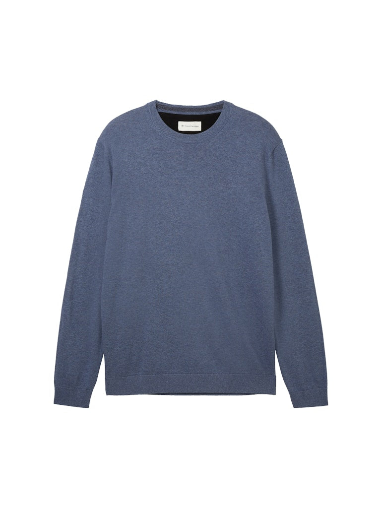 TOM TAILOR BASIC CREWNECK KNIT Herren Pullover