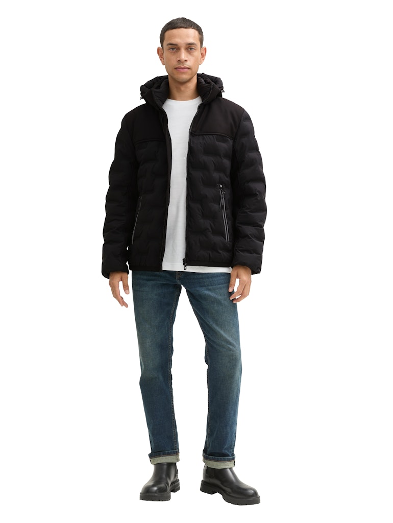 TOM TAILOR HYBRID PUFFER JACKET Herren Winterjacke