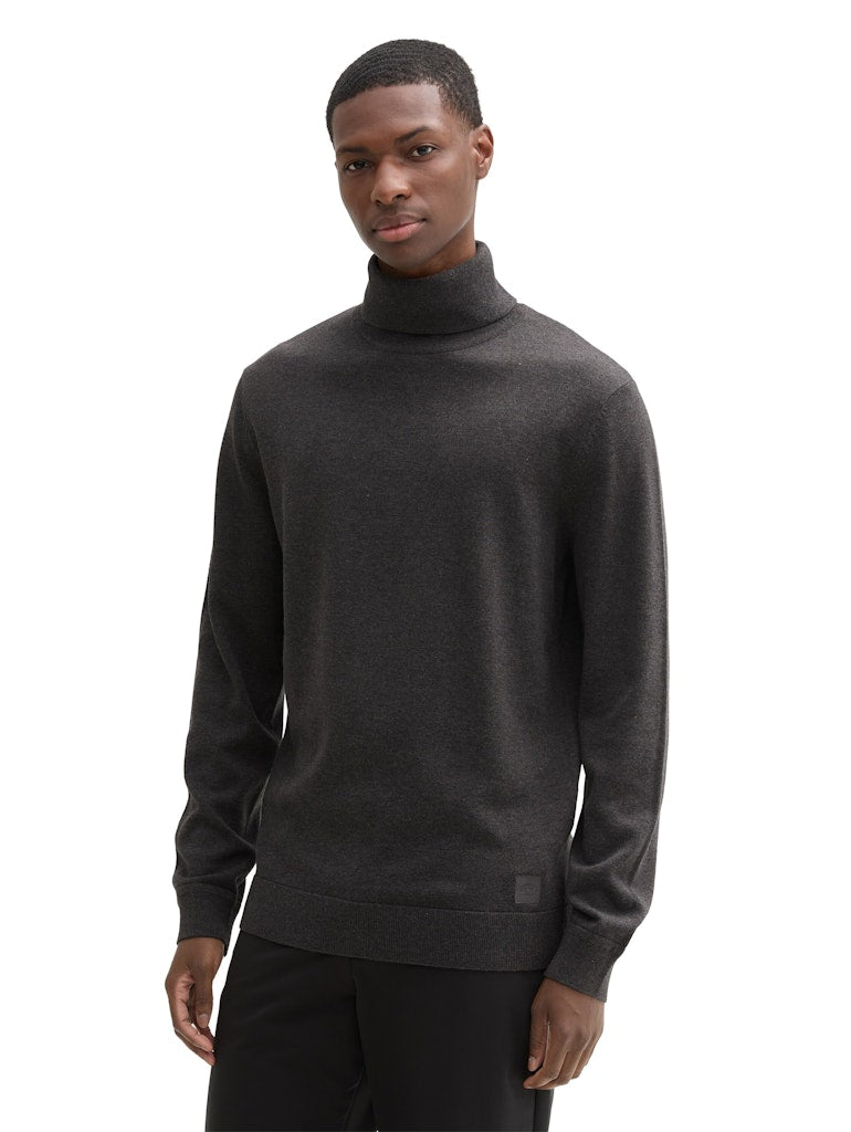 TOM TAILOR BASIC TURTLENECK KNIT Herren Rollkragen Pullover