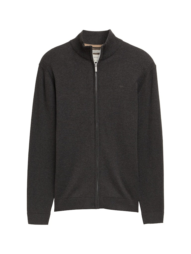 TOM TAILOR Basic Knit Jacket Herren Strickjacke