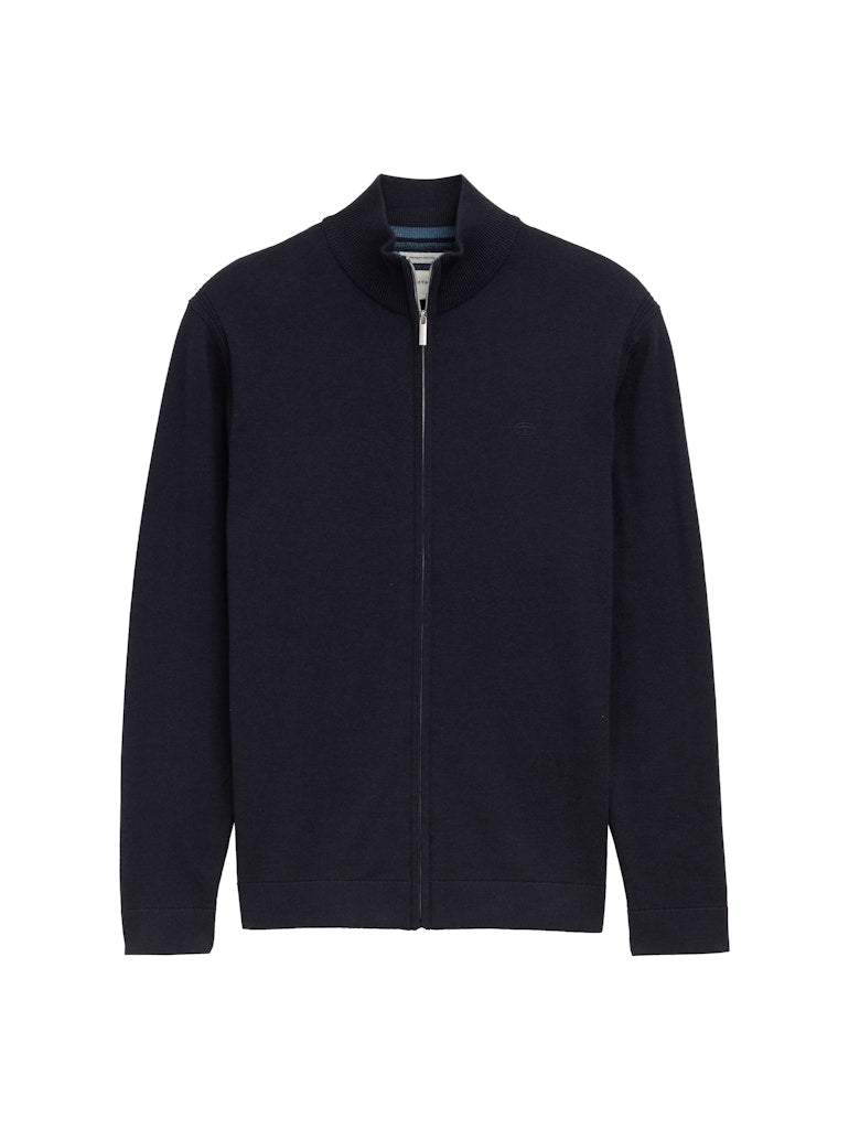 TOM TAILOR Basic Knit Jacket Herren Strickjacke