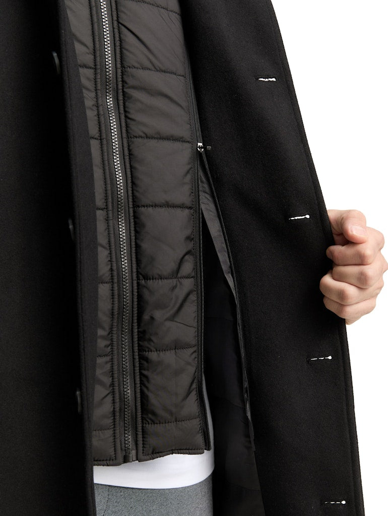 TOM TAILOR 2 IN 1 WOOL COAT Herren Mantel