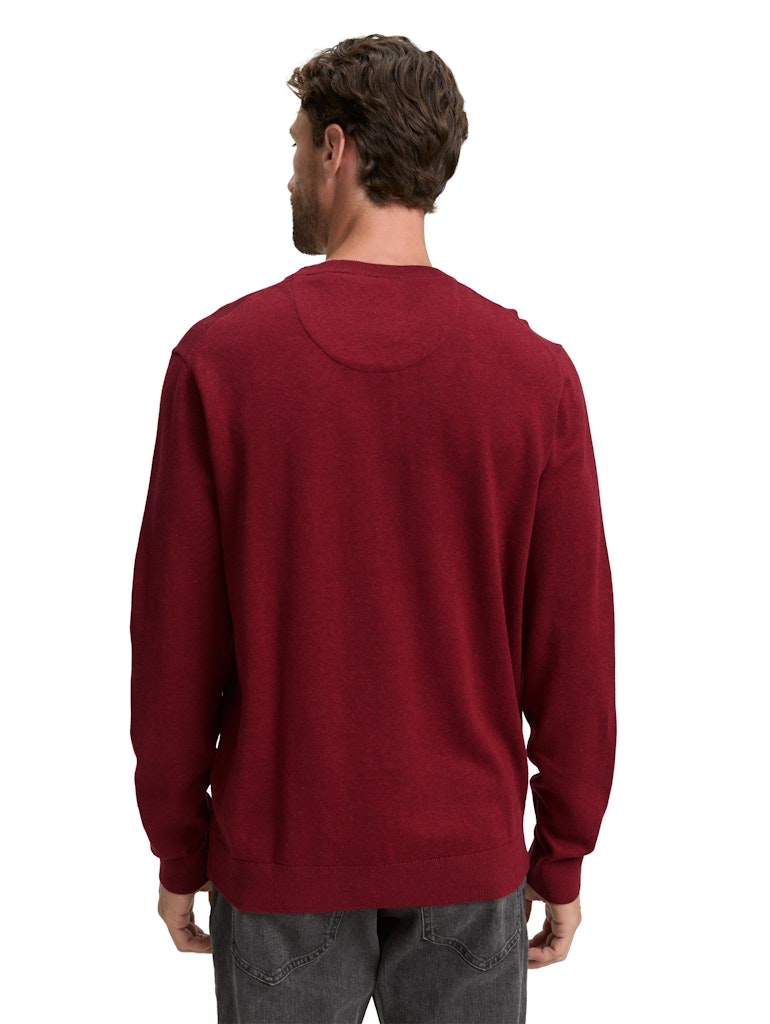 TOM TAILOR BASIC CREWNECK KNIT Herren Pullover