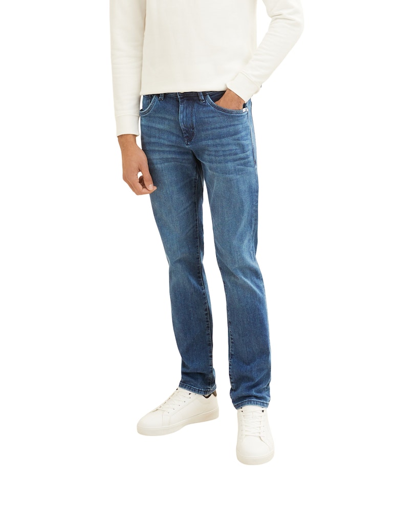 TOM TAILOR JOSH Regular Slim Herren Jeans aus Stretch-Denim