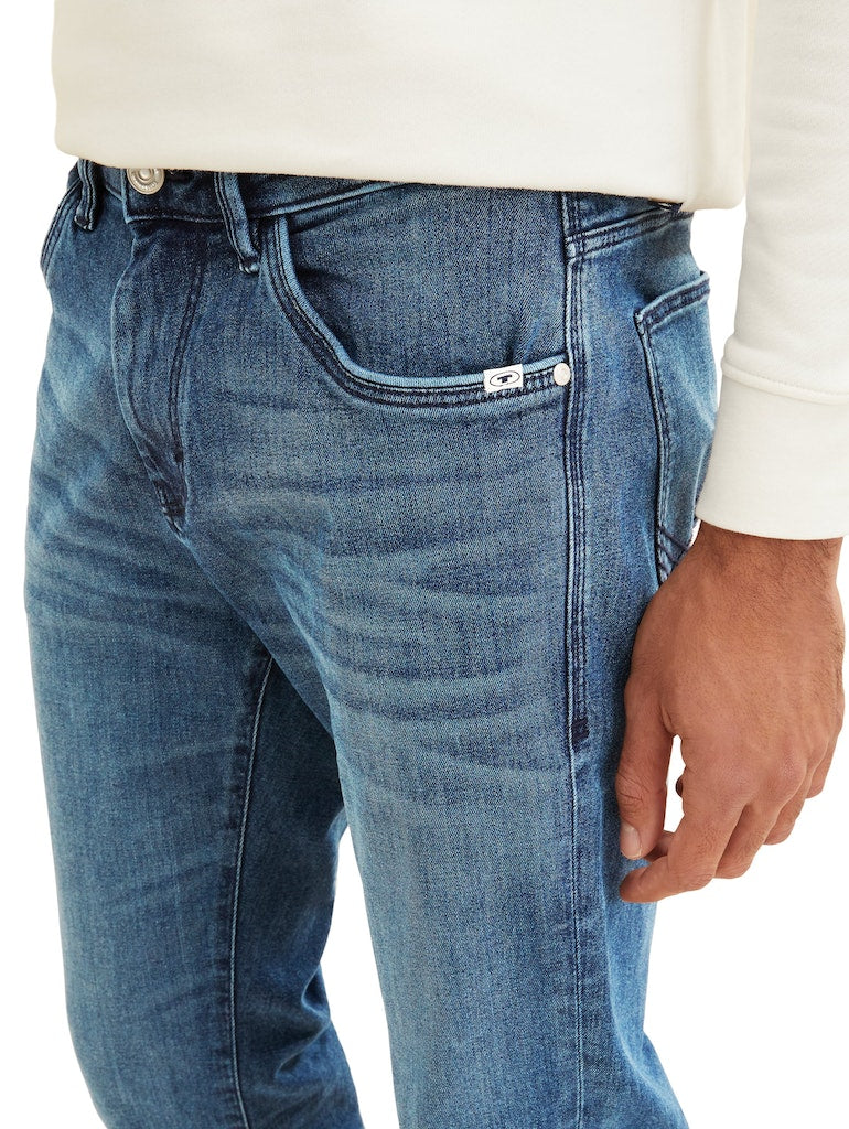 TOM TAILOR JOSH Regular Slim Herren Jeans aus Stretch-Denim