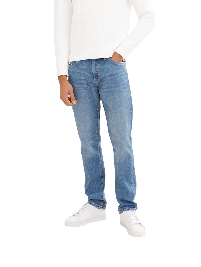 TOM TAILOR JOSH Regular Slim Herren Jeans aus Stretch-Denim