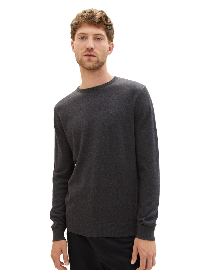 Tom Tailor Basic Crew Neck Herren Pullover