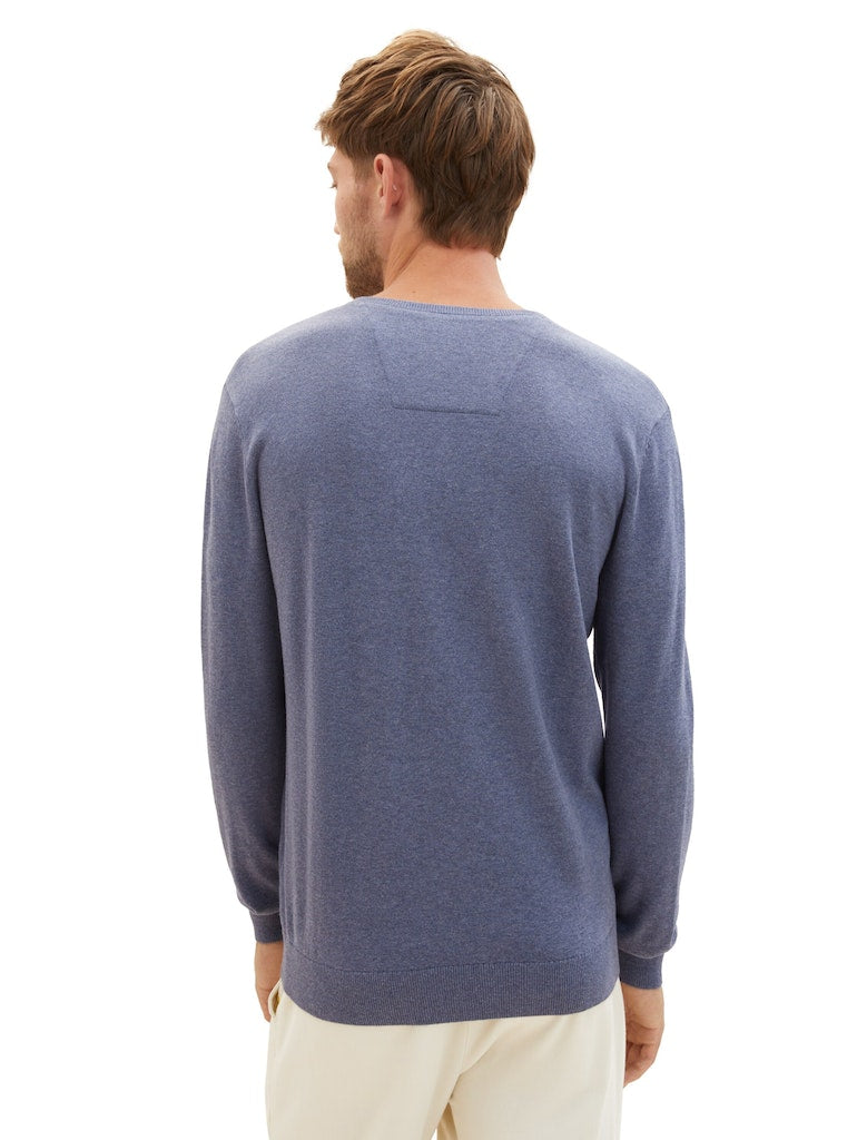 Tom Tailor Basic V-Neck Herren Pullover