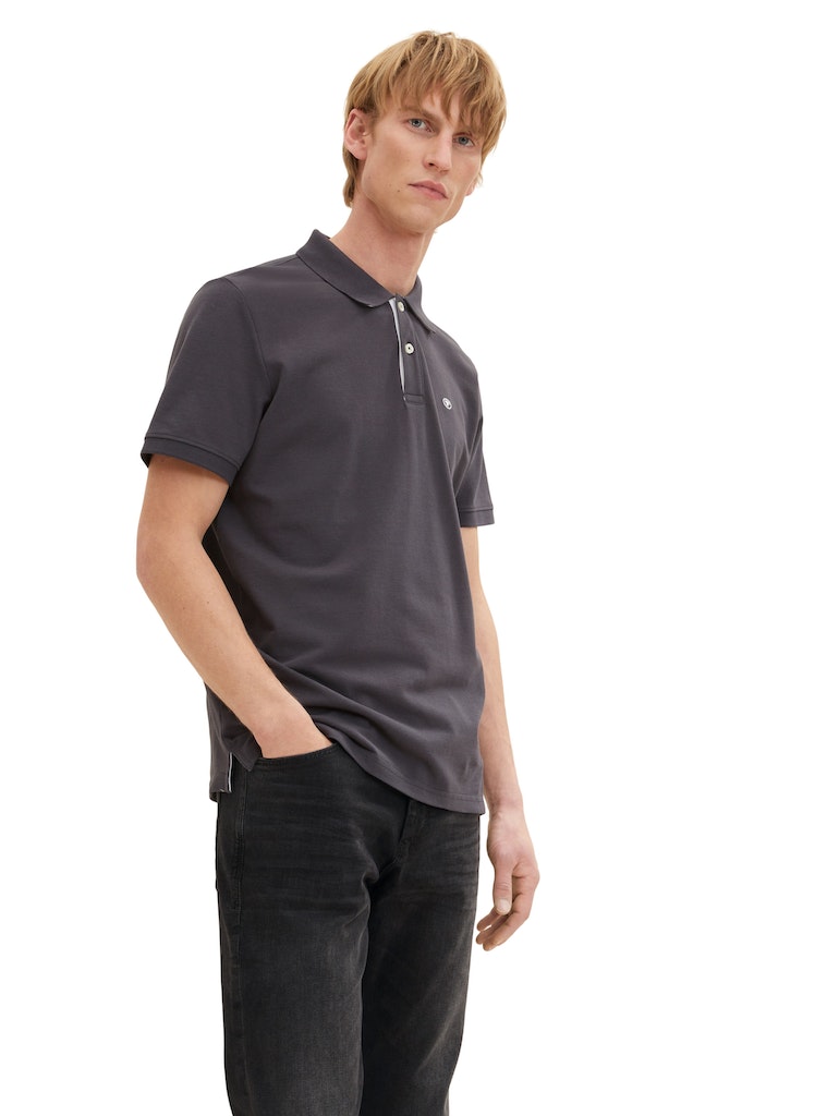 TOM TAILOR BASIC POLO WITH CONTRAST Herren Poloshirt