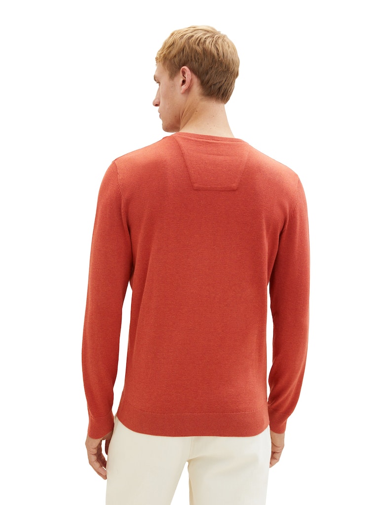TOM TAILOR BASIC V-NECK SWEATER Herren Pullover