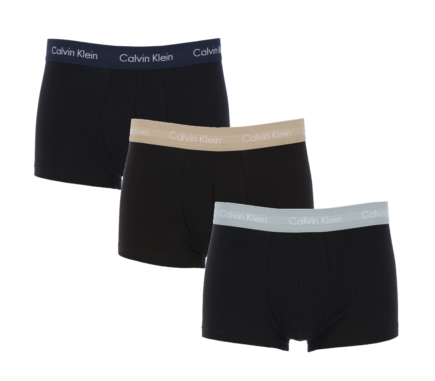 CALVIN KLEIN LOW RISE TRUNK 3er Pack Herren Boxershorts