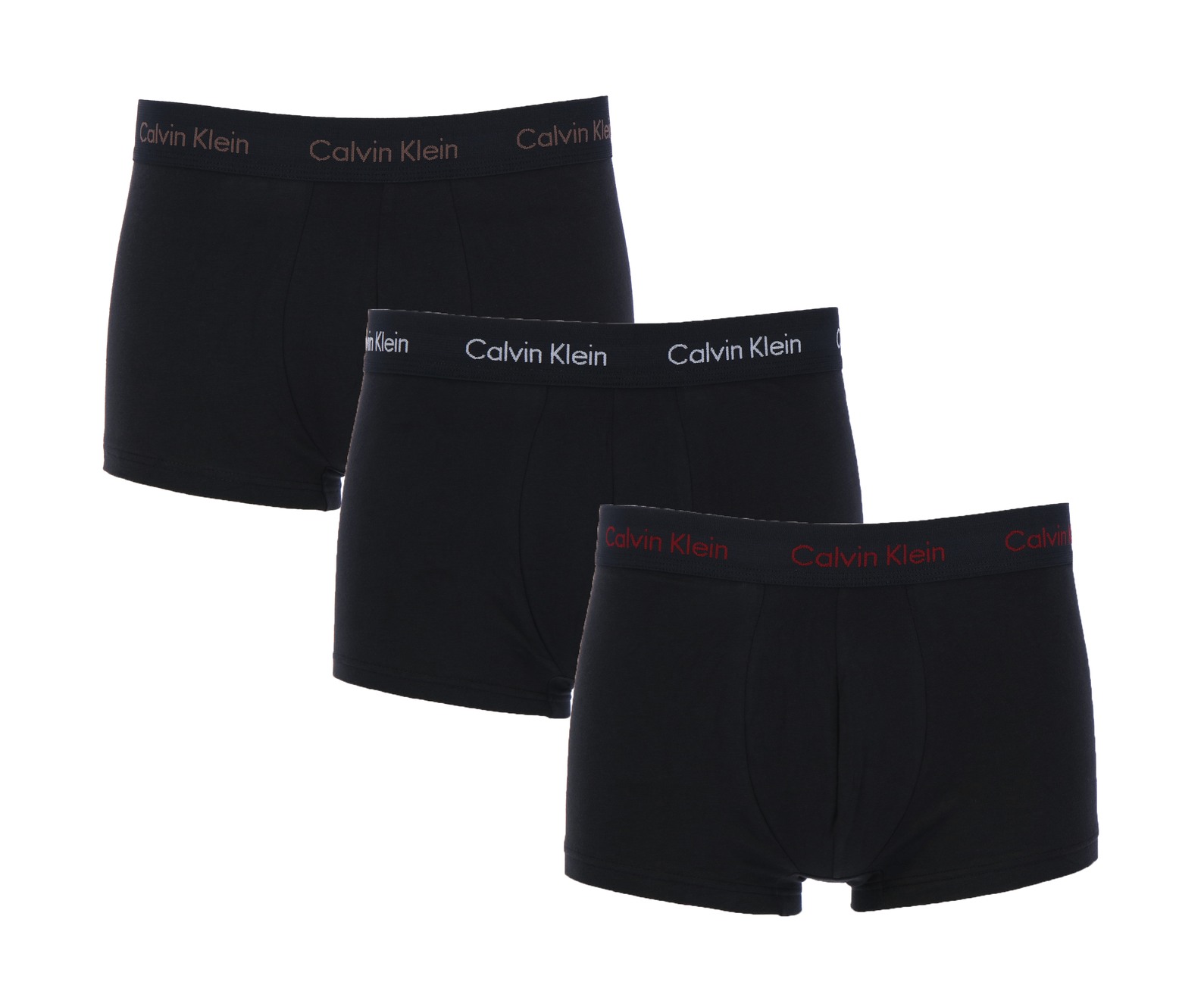 CALVIN KLEIN LOW RISE TRUNK 3er Pack Herren Boxershorts