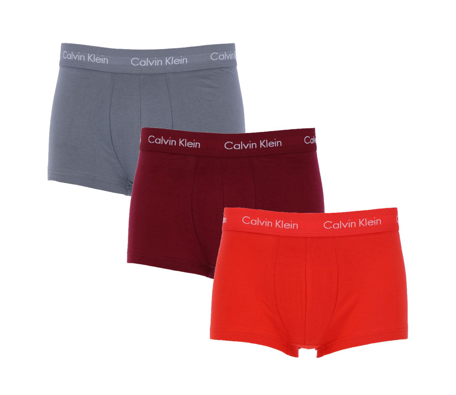 CALVIN KLEIN LOW RISE TRUNK 3er Pack Herren Boxershorts
