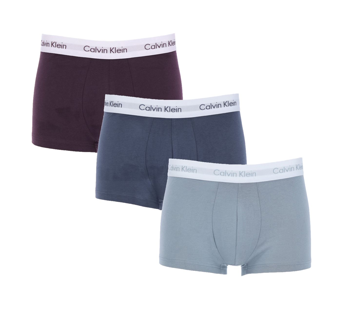 CALVIN KLEIN LOW RISE TRUNK 3er Pack Herren Boxershorts