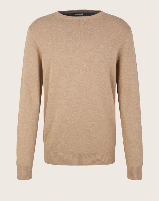 Tom Tailor Basic Crew Neck Herren Pullover