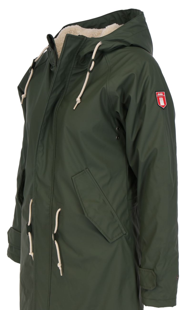 DERBE HAMBURG W-01-PU FRIESE TIDAHOLM Damen Winter Regenmantel