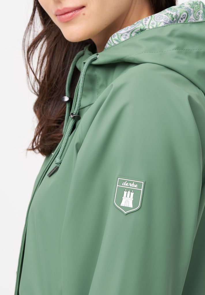 DERBE HAMBURG FRIESE TRAVEBY PAISLEY AS Damen Regenmantel